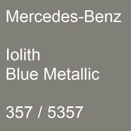 Mercedes-Benz, Iolith Blue Metallic, 357 / 5357.